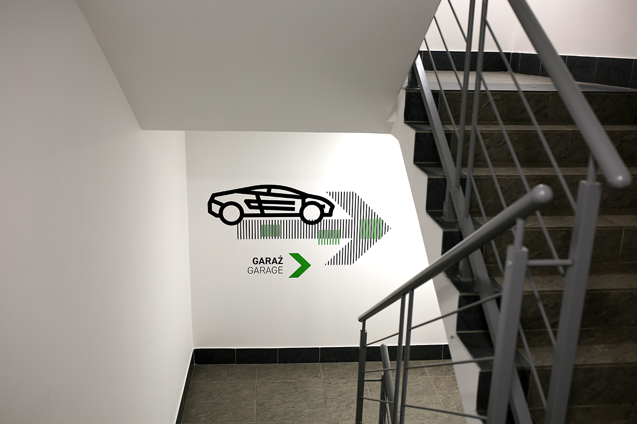 Wayfinding - oznakowanie